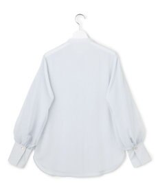 ICB L 【先行予約】 オーガンコンビシャーティング シアーレイヤードスリーブブラウス