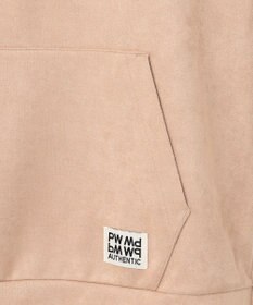 PW CIRCULUS 【MEN】スエード調 デタッチャブルフーディ