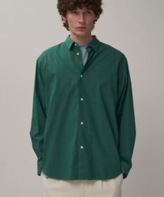 ATON SHRINK COTTON LAWN | オーバーサイズシャツ - UNISEX