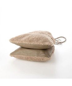 UNBILLION cachecache 切り替えエコファー三つ口巾着トート