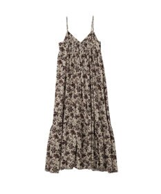 YECCA VECCA アートプリントキャミワンピース