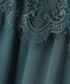 ANY SIS 【洗える】レーシーケープ ドレス