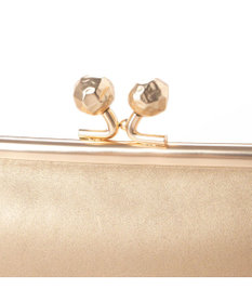 UNBILLION perche フラグメントケース付きアンティーク調ガマグチ長財布