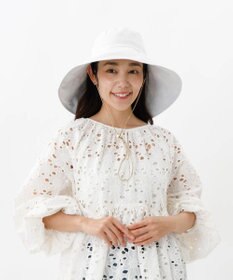 AURORA 【 Beaurance （ビューランス）】サマーシールド広つばキャペリンハット