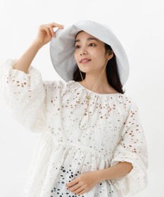 AURORA 【 Beaurance （ビューランス）】サマーシールド広つばキャペリンハット