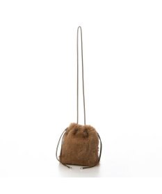 UNBILLION カシュカシュ cachecache / エコファーシンプル巾着ショルダーバッグ