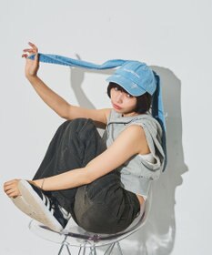 WEGO うさ耳デニムキャップ