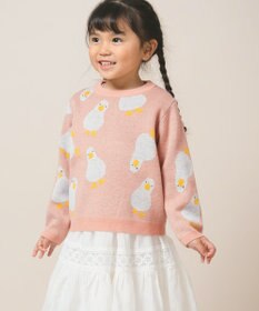 ami amie 【UNISEX】アヒルいっぱいプルオーバーFree Size