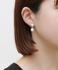 TOCCA CLOVER & PEARL EARRINGS 淡水バロックパールイヤリング