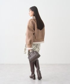 earth music&ecology サイドレースアップミニスカート