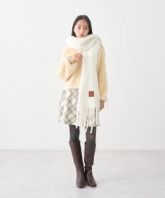 earth music&ecology サイドレースアップミニスカート