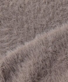 組曲 ナイロンファー カーディガン