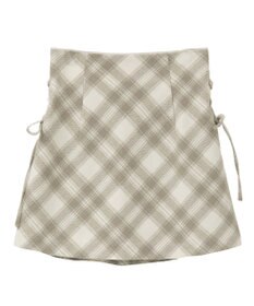 earth music&ecology サイドレースアップミニスカート