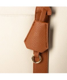 UNBILLION cachecache ショルダー付きパーテーション合成皮革トートL