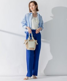 23区 【CLASSY.コラボ/洗える】シャツアンサンブル ワンピース