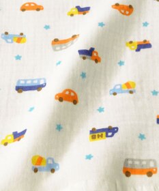 MIKI HOUSE HOT BISCUITS ガーゼバスタオル＆ラトルギフトセット【BOX付き】