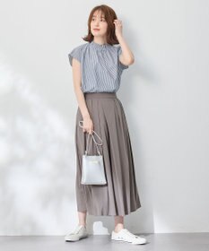 ANY 【抗菌防臭/速乾/手洗い可】エニィファンクション ノースリーブブラウス