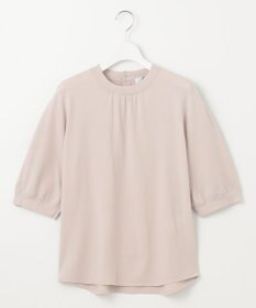 J.PRESS LADIES L 【洗える】レーヨンエリートストレッチ ギャザースリーブ ニット