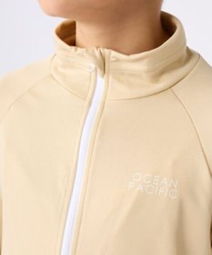 OP／FILA 【Ocean Pacific】フルジップ OPロゴラッシュガード