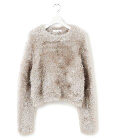 23区 L 【GOLD LABEL】メタリックファーモール ニット