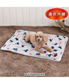 PET PARADISE リサとガスパール 遠赤外線 ボアマット 角型《頬杖柄》