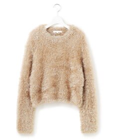 23区 L 【GOLD LABEL】メタリックファーモール ニット