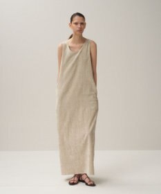 ATON LINEN VELVET | タンクトップドレス