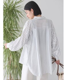 AMERICAN HOLIC 接触冷感Ｗポケット袖タックシャツチュニック