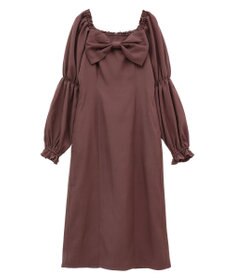 Maison de FLEUR 愛され上手なリボンワンピース