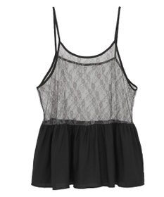 Green Parks ＳＥＴ２点フォトＴシャツ＋レースキャミビスチェ