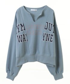 Green Parks リメイクロゴスウェット