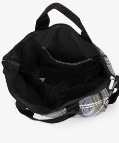 LeSportsac DELUXE EASY CARRY TOTE/ピクセルスクランブルチェック