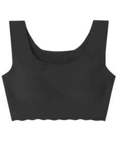 une nana cool 綿混フラット仕上げ　ノンワイヤーブラジャー　　【全サイズ同一価格】