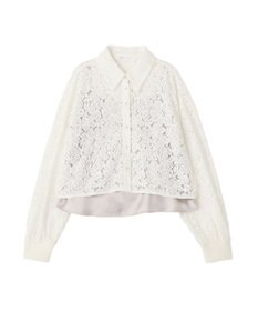 YECCA VECCA [2SET]キャミレイヤードレースシャツ