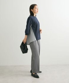 Green Parks 布帛切り替えフレアカットプルオーバー