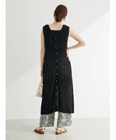 Green Parks アート柄イージーパンツ