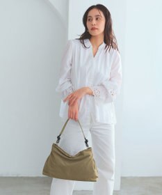 TOPKAPI 【TREASURE TOPKAPI】リンクルナイロン ノット ワンハンドル ショルダーバッグ