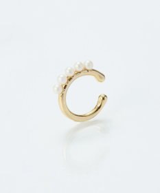 Phoebe 【金属アレルギー対応】パールフローイヤーカフ　ゴールド/ニッケルフリー