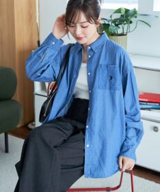 WEGO 【25年秋新色登場★】U.S. POLO ASSN.別注ロングスリーブシャツ