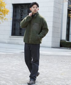 SHARE PARK MENS 【UNISEX】ボアフリースジャケット（L・XLサイズ）