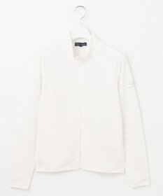 23区GOLF 【WOMEN】便利なUV羽織！【吸水速乾/UVカット】ラメボーダージャージ