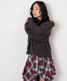 WEGO シャギーニットプルオーバー