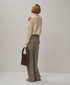 ATON COTTON LINEN FRAISE | ロングスリーブＴシャツ