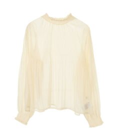 earth music&ecology マジョリカプリーツシアープルオーバー