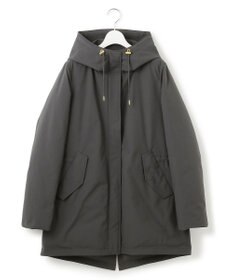 23区 L 【一部店舗限定/滝沢眞規子さん着用/撥水加工】ミリタリー フーデット ダウンコート