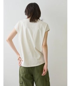 AMERICAN HOLIC 接触冷感フレンチスリーブカットプルオーバー