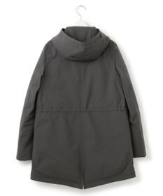 23区 L 【一部店舗限定/滝沢眞規子さん着用/撥水加工】ミリタリー フーデット ダウンコート