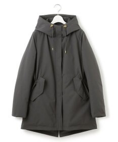 23区 L 【一部店舗限定/滝沢眞規子さん着用/撥水加工】ミリタリー フーデット ダウンコート