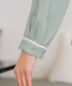 Tiaclasse レイヤードカラーブラウス