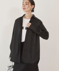 WEGO 【ANGIE VINTAGE】レザーライクシャツ＆スカートセットアップ
